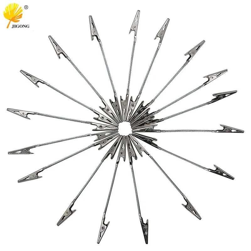 Note clip, double-headed crocodile metal wire rope mouth note , photo business card wholesale