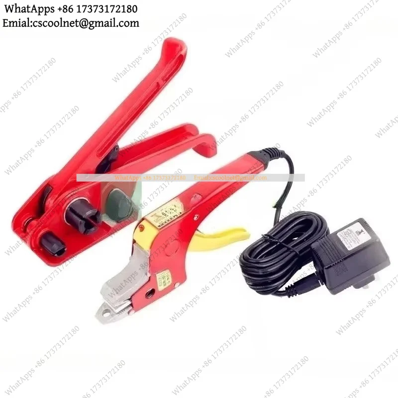 JS02 Portable Electric Hot Melt Strapping Machine PP Belt Packaging Welding Tool