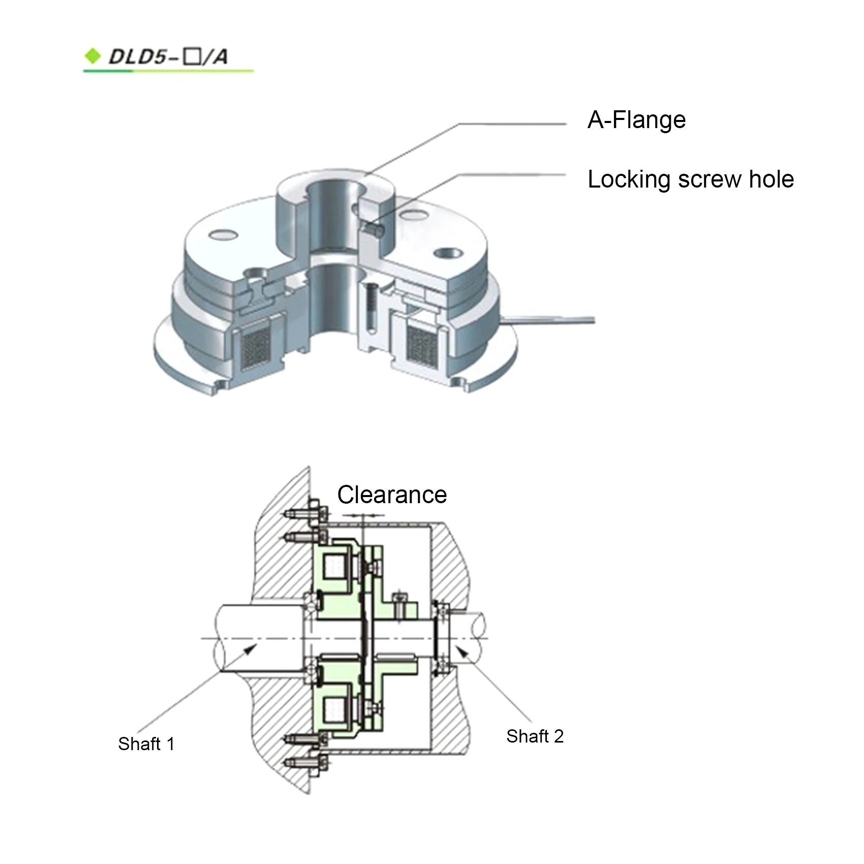 

DLD6-05 Electromagnetic Clutch A Type Single Plate Clutch DC24V Dry Type Automatic Clutch Bearing Engine Accessories-N32R