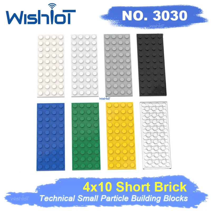 Blocs de construction à figurines fines, briques 4x10 points, taille créative éducative, compatibles avec 3030 jouets pour enfants, DIY