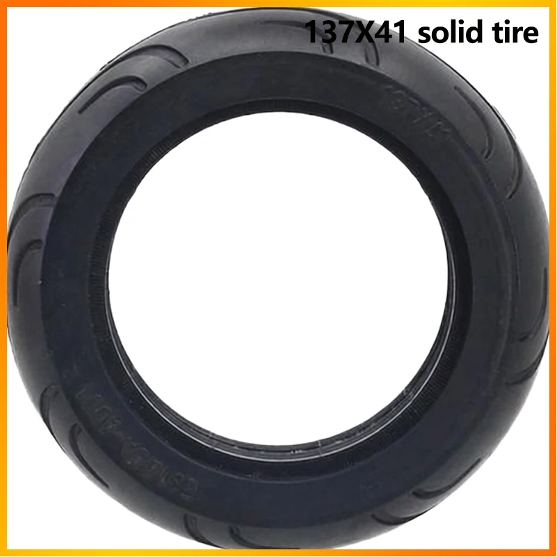 Suitable for small electric scooters with 137x41 solid tires and curved attachments