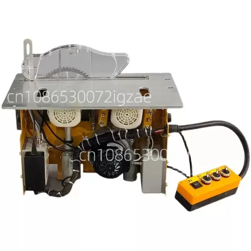 Brushless Silent Electric‑Lifting Dust‑Free Table Saw, Foldable Multifunctional Precision Push‑Pull Woodworking Workbench