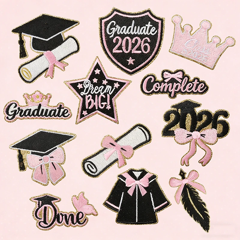 5 Pcs 2026 Pink Gra…