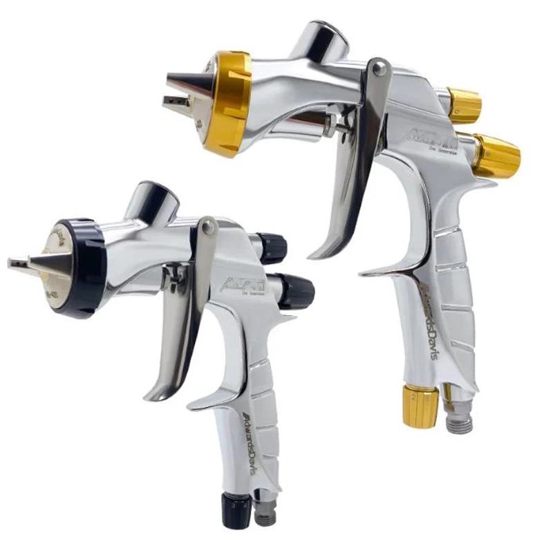 1.3/1.4/1.7 W400 HVLP High Atomization Automotive Paint Spray Gun Plum Blossom Nozzle for Topcoat Clear Coat Water-Based Paint