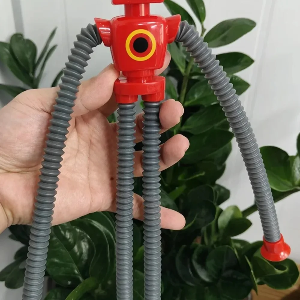 Light Up Telescopic Giraffe Fidget Toy, Pop Tube Suction Cup Stretch Giraffe, Cartoon Deformable Stress Relief Toy for Kids