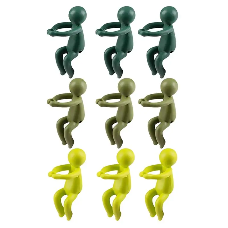 A67P-Hydroponic Plant Growth Upright Support Desk Decoration Monstera Gardening Fixed Shape Anti-Lodging Leaf Bracket