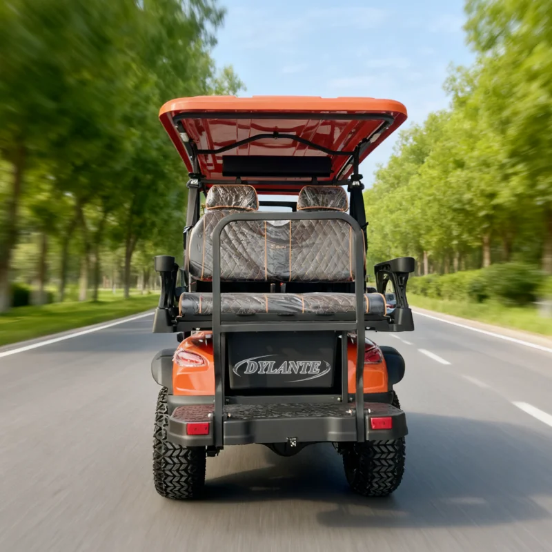 

2025 Совершенно новый внедорожный качественный автомобиль, 2 + 2 места, 60 В, свинцово-кислотный аккумулятор, диапазон стрельбы, охотничий автомобиль, электрическая тележка для гольфа