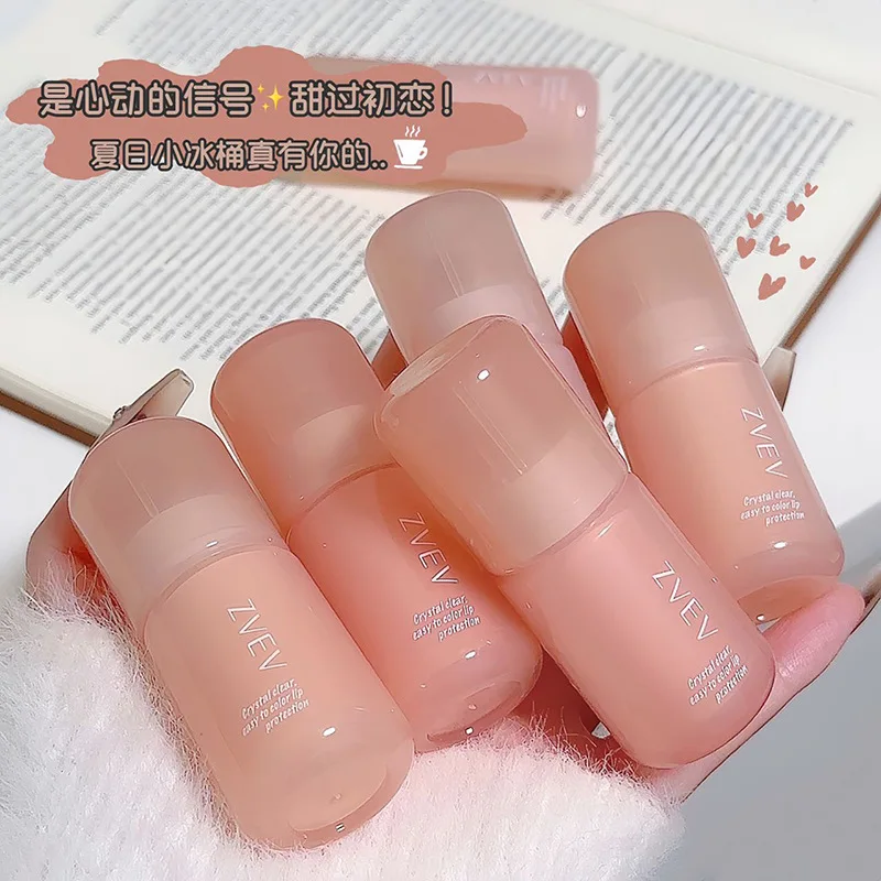 ลิปกลอสเนื้อแมทติดทนนานกันน้ำลิปสติกเพิ่มความชุ่มชื้นให้ริมฝีปากสีลิปทินท์บำรุงริมฝีปากแต่งหน้าความงามแต่งหน้า