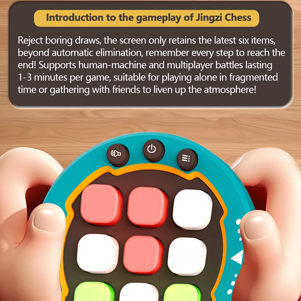 AliExpress Product: Juego Tic Tac Toe Bolt, Consola de Juegos Portátil, Juegos de Viaje, Juguetes de Ajedrez para Niños y Adultos