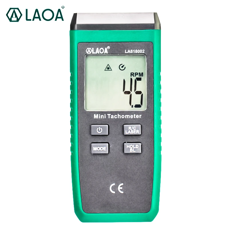 LAOA Tachometer Digital display non-contact motor speed tachometer laser digital tachometer Tachomet