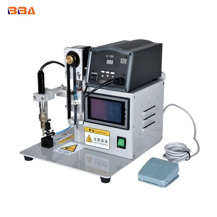 

BBA Hot sell soldering machine wire rod semi-auto soldering machine