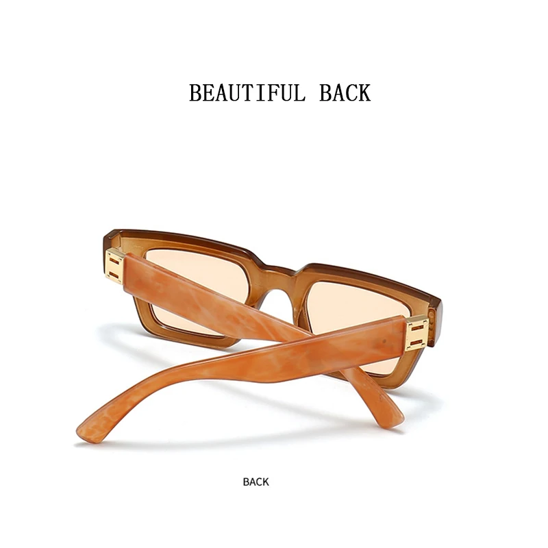 Retro Square Sunglasses Women 2024 Trendy Sunglasses Men Vintage Sunglasses For Men Luxe Lentes De Sol Mujer Zonnebril Lunette image 6