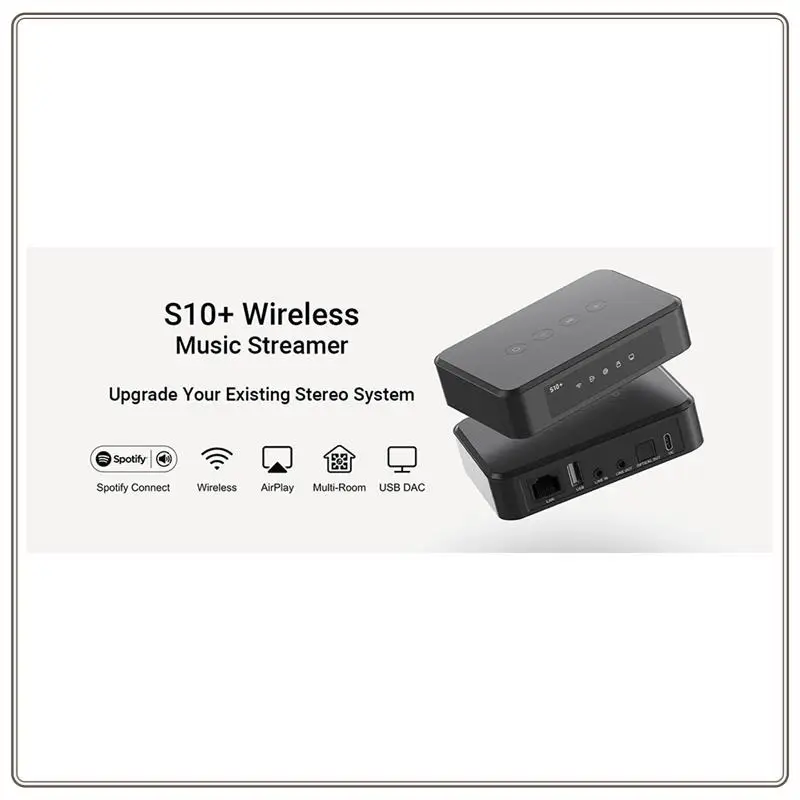 

Reliable-S10+ Wireless Music Streamer 3.5Mm Jack Aux Bluetooth Audio Receiver For PC Audio Jack Adapter AUX Wireless,S10+ Wirele