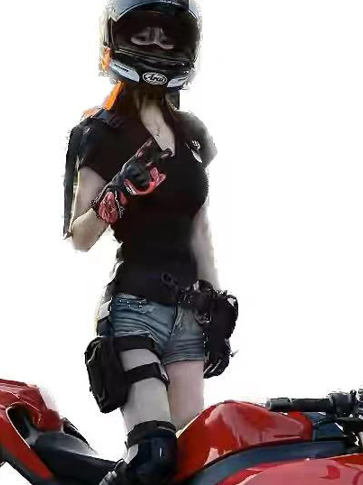 Motorcycle Drop Waist Leg Bag Women Thigh Belt Hip Bum  Motorbike Tactical Travel Adjustable Men Purse Fanny Pack Bags Waterproo