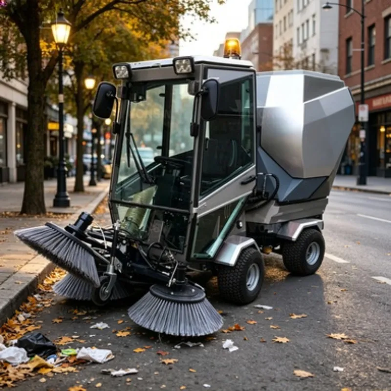 

Industrial Cleaning High-Performance Street Sweeper with Ride-on Floor Sweeper Design for Large Scale Municipal and Commercial
