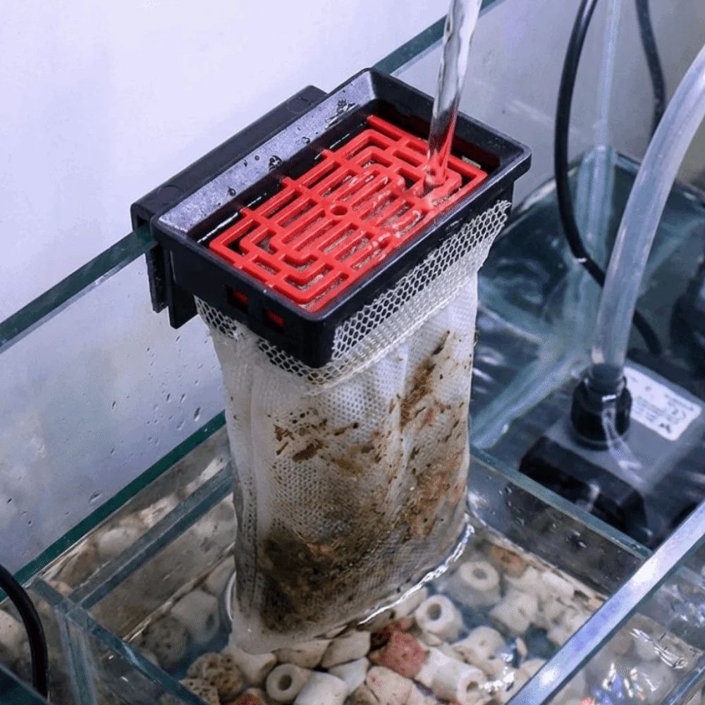 Efficient Filtration Aquarium Filter Bag Compact Hang on Filter External Filter Box Drip Circulation System Wall Mounted view 4