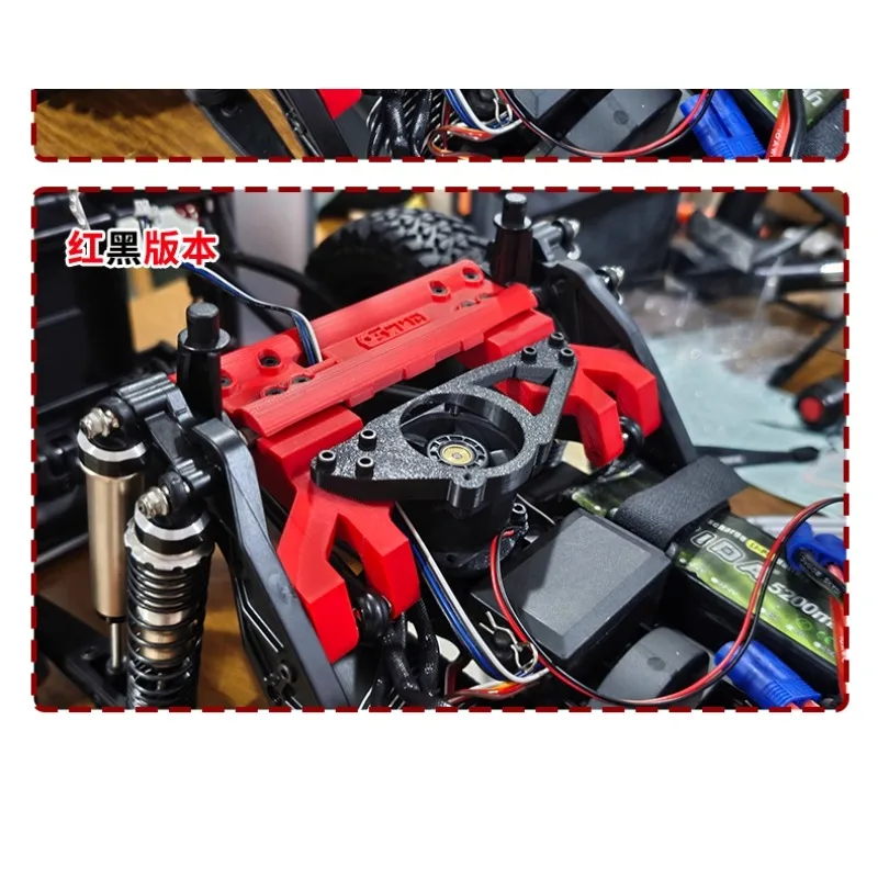 Batteriefach-Riser-Kit für 1/7 FMS Bronco 4074 Short Course & YK4073 Desert Truck – No-Drill RC Car Upgrade-Teile-Zubehör