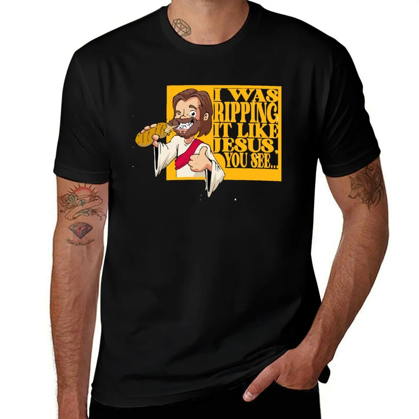 Ripping It! T-Shirt Casual Short Sleeve Tee T-Shirt