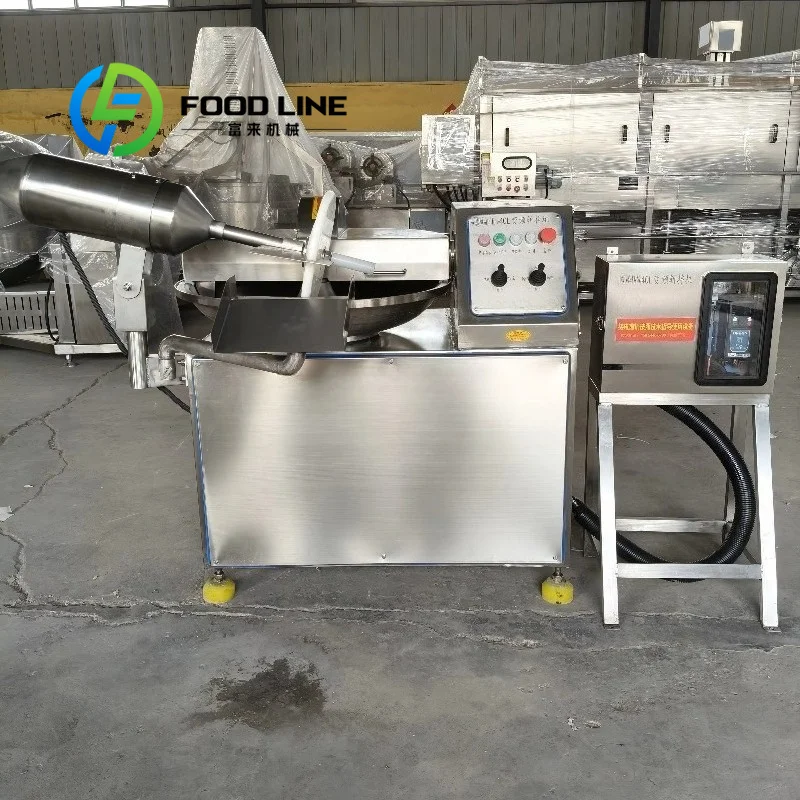 Meat Emulsifier Bowl Capacity 125L Big Model High Volume Output Batch Big Unit Model Type Beef Jerky Processing Top Quality