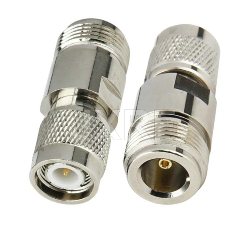 JXRF Connector 2PCS N to TNC Adapter N Male female to TNC Male female RF Coaxial Adapter