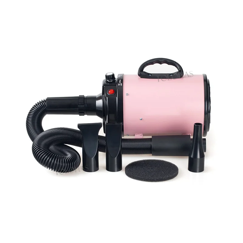 LHW1999 Vet Use 2400W Big Power Quick-drying Pet Hairs Dryer Pink Auto Blower Home Pet Dryer