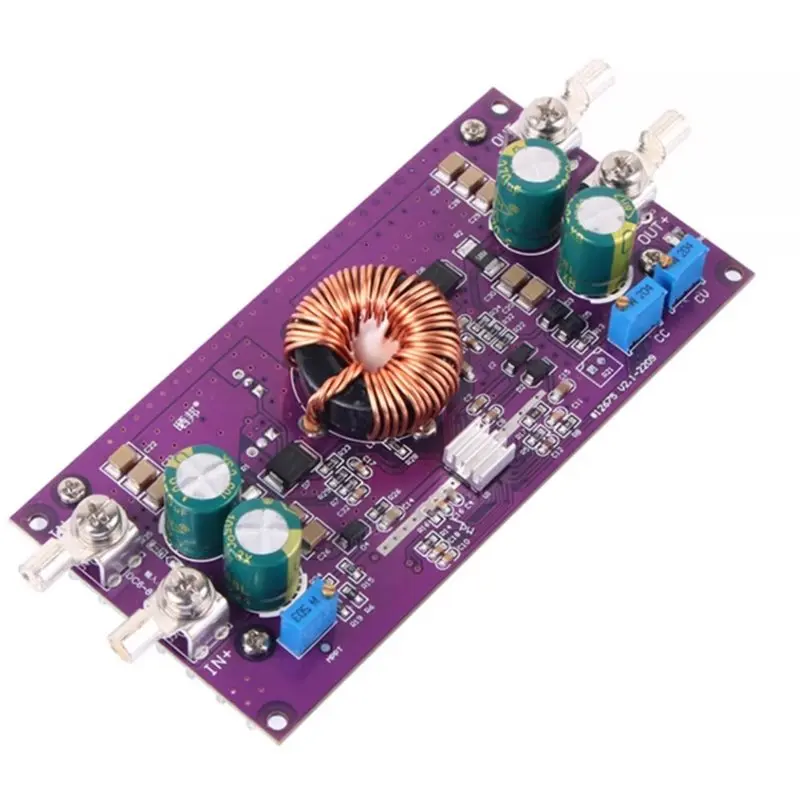 ABKJ-Automatic Step-Up Step-Down Module 250W 15A Solar MPPT Synchronous Rectification CC-CV Charging Board