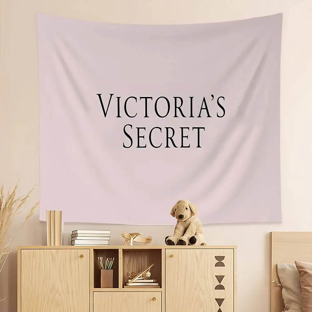 V-Victorias-Fashion-S-Secret Printed Large Wall Tapestry Hanging Tarot Hippie Wall Rugs Dorm Cheap Hippie Wall Hanging