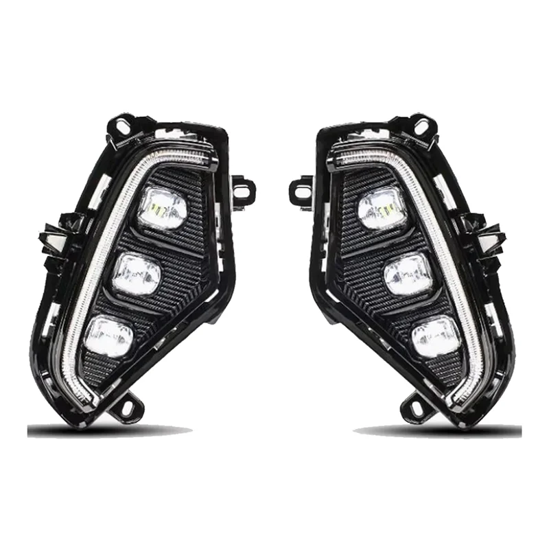 

New For Toyota RAV4 2019-2022 Compatible 1 Pair LED Daytime Running Light Turn Signal Lamp Vehicle Accessories