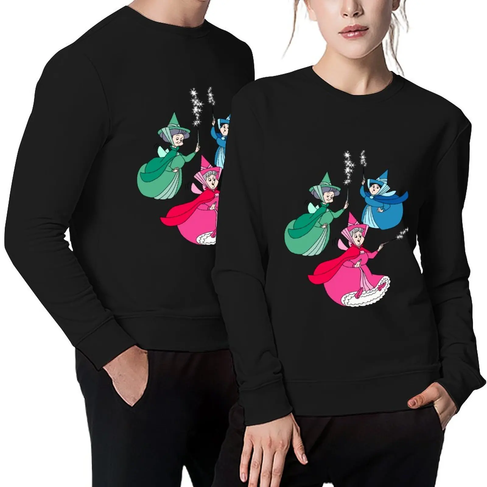 

fairy godmothers Pullover winter clothes mens clothes graphic t shirts men japanese style new in hoodies & sweat-shirt