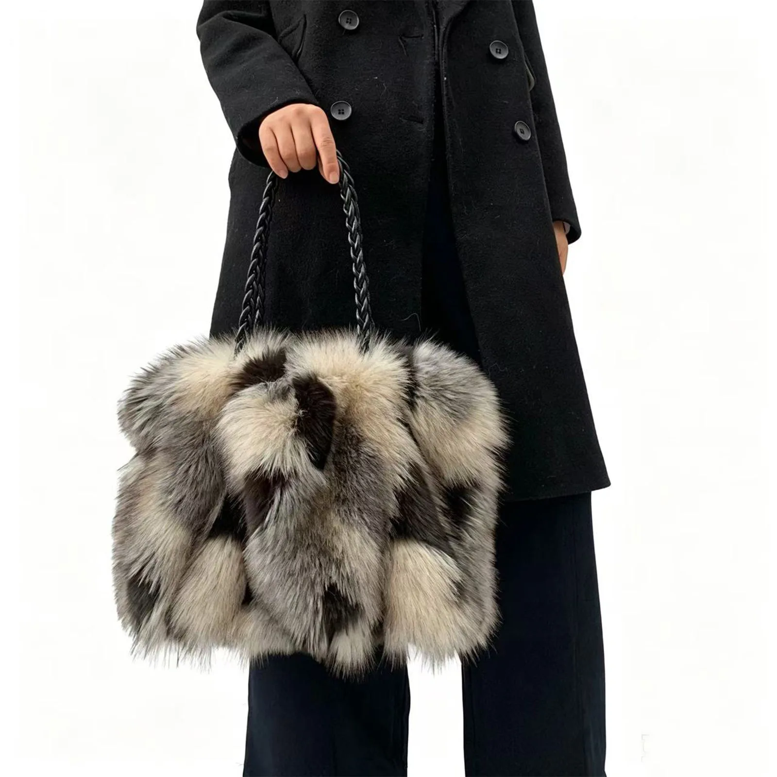 women-faux-fox-fur-shoulder-bag-autumn-winter-american-casual-fashion-vintage-plush-splicing-female-large-capacity-tote-bags
