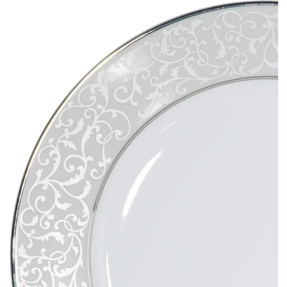 مجموعة أواني طعام ميكاسا بارشمنت مكونة من 40 قطعة: مجموعة مكونة من 8 أشخاص من أطباق البورسلين والأوعية والأكواب بتصميم عصري #2