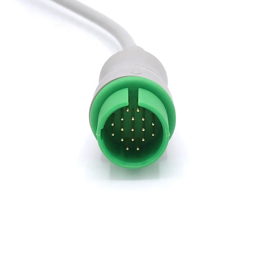 Compatible Spaces 5lead ECG Cable AHA Snap