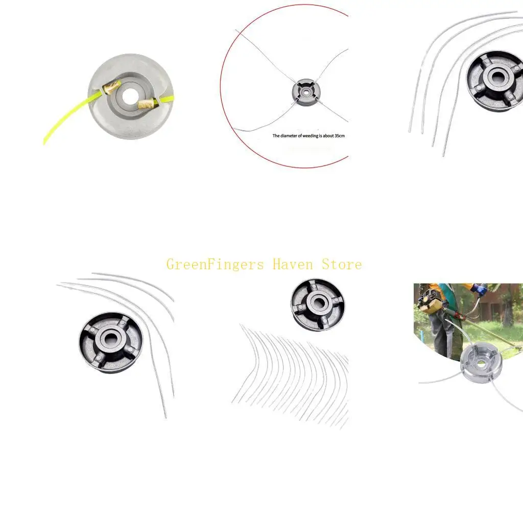 F68D Trimmer Head Spool Replacement for Grass Trimmer Weeding Eater Trimmer Head Replacement for Grass Trimmer Accessories
