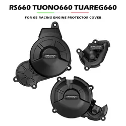 Cubierta de motor de carreras GB TUONO TUAREG RS660, accesorio de protección de embrague para motocicleta Aprilia, 660, 2021, 2022, 2023