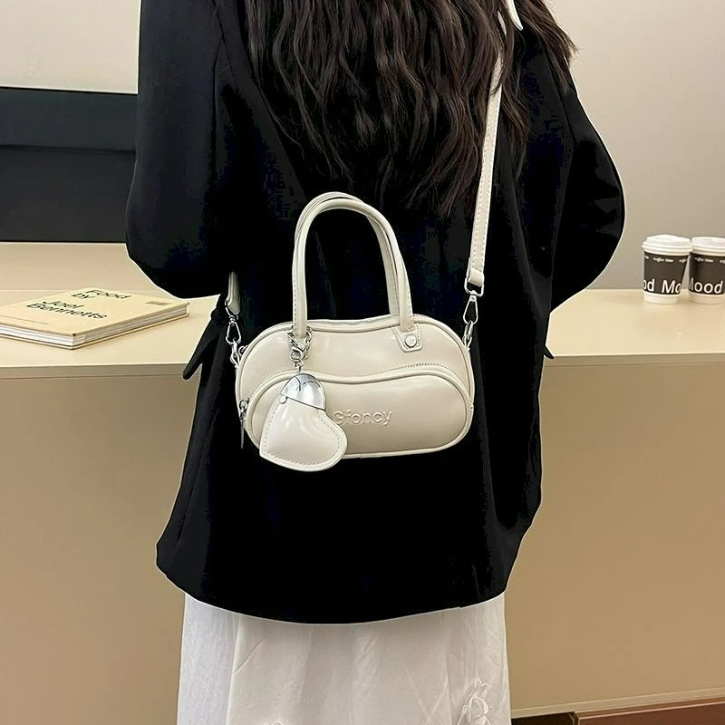 

Сумки через плечо для женщин, мини-сумки в корейском стиле, универсальные сумки, эстетические женские модные квадратные сумки с цепочкой из искусственной кожи