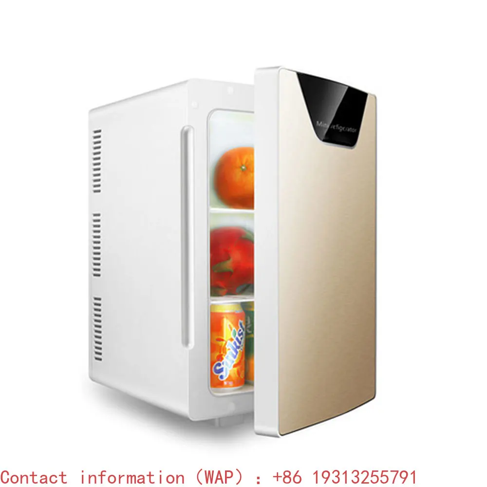 【Más Vendido】YUNLINLI Refrigerador Doméstico de Doble Puerta de 20L, Nevera Sin Escarcha, Frigobar para Alquiler Residencial