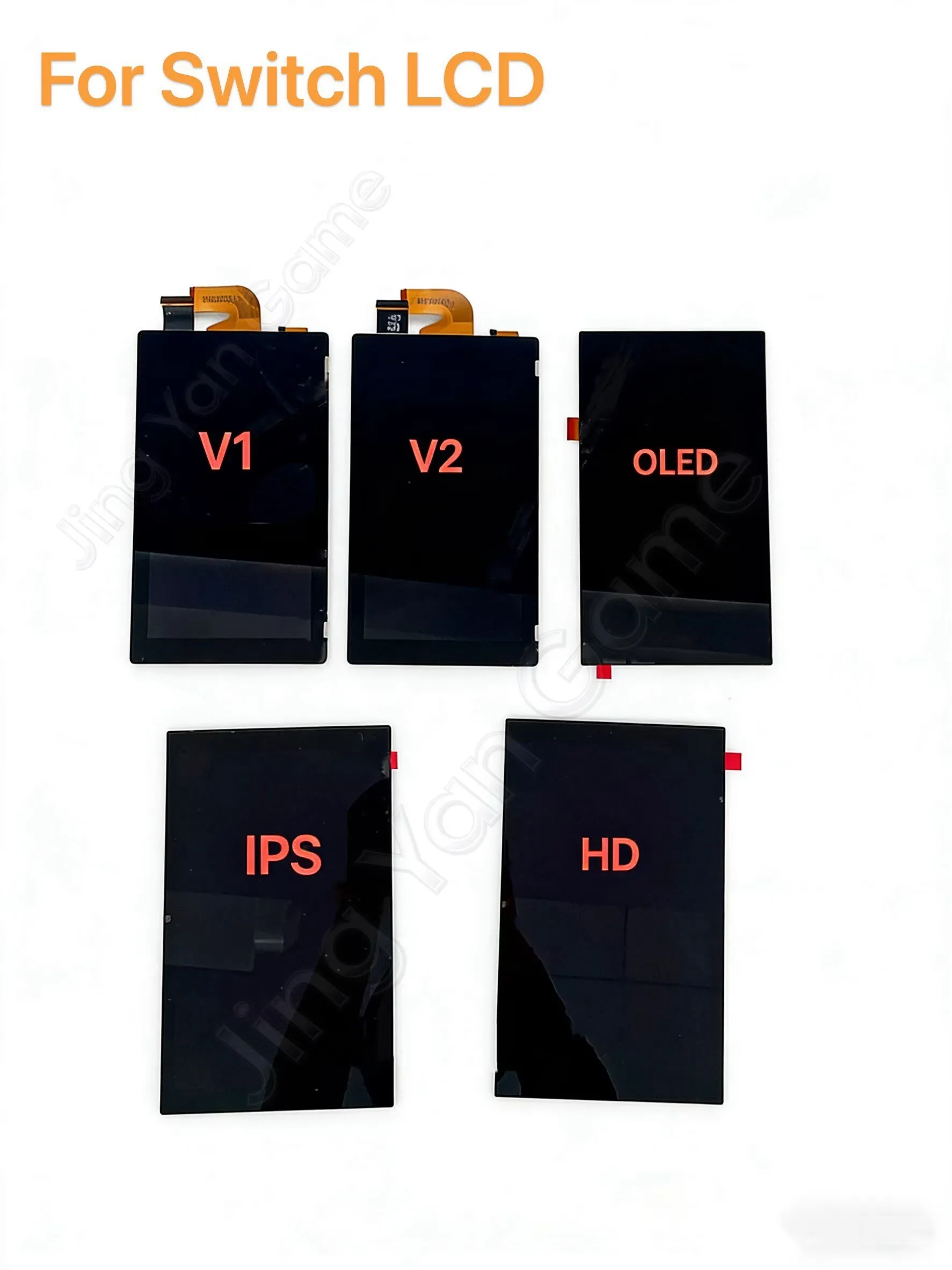 شاشة LCD أصلية بديلة لجهاز نينتندو سويتش V1 و V2 مع لوحة لمس مدمجة لجهاز سويتش NS ولستيم