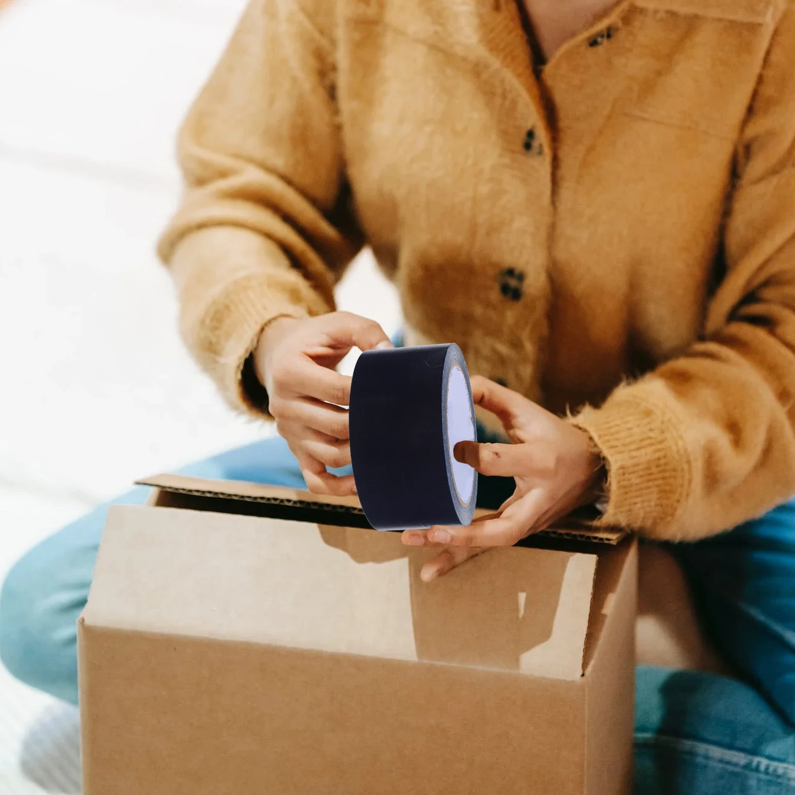 Duct Tape Color Fabric Adhesive Cloth Electrical Waterproof Carpet Single Sided Glue