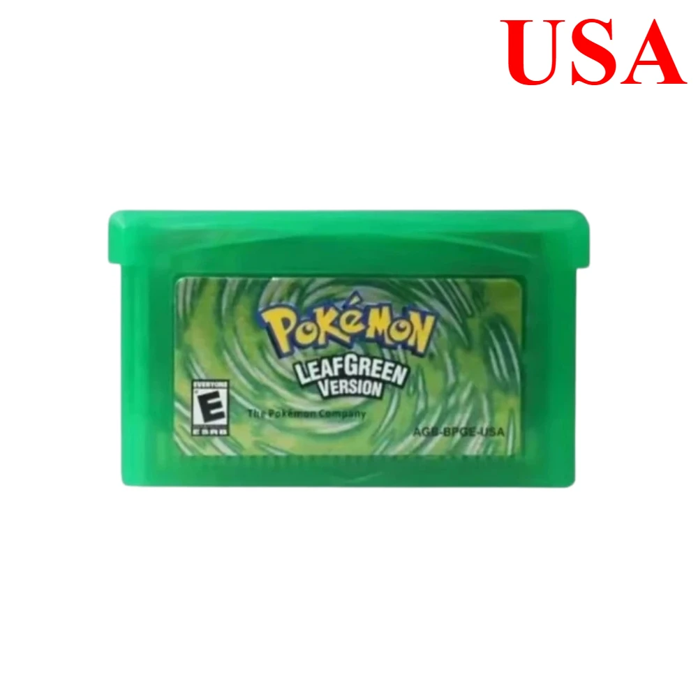 22 verschiedene Pokémon GBA-Spielmodule: FireRed, LeafGreen, Ruby, Sapphire, Emerald, Snakewood, Clover für Game Boy GBA / GBA SP / NDS / NDSL – Detail 5