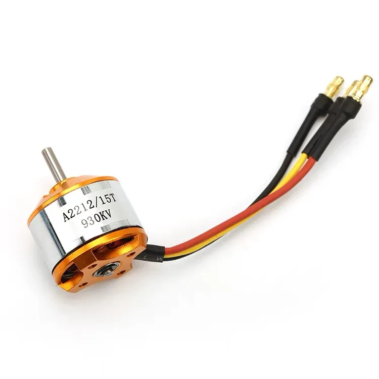 XXD A2212 brushless external motor, available in KV1000, KV1400 and KV2200 models