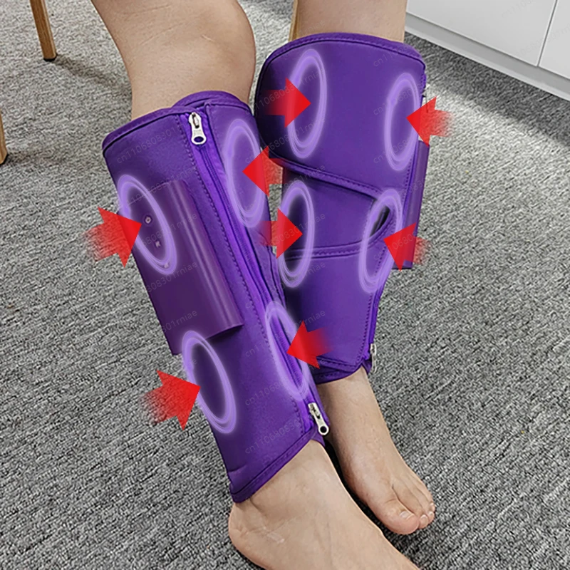 

Циркуляция и релаксация Массажер для икр под давлением воздуха Физиотерапия Массаж ног с горячим массажером для ног Комфорт и здоровье