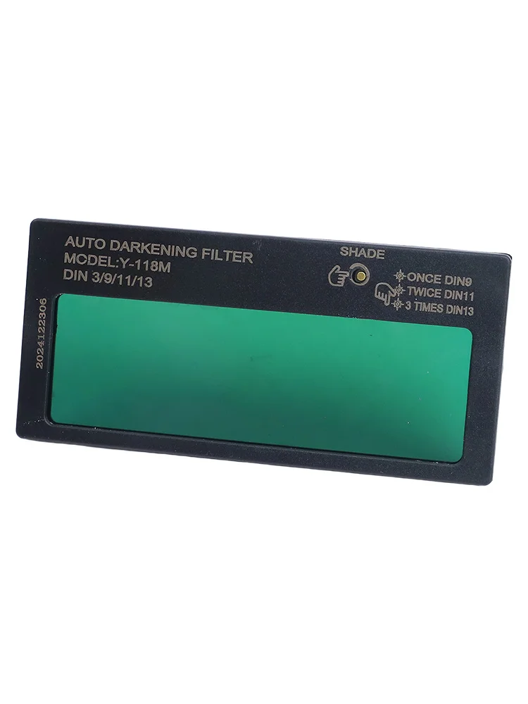 Adjustable Solar Powered Dimming Lenses Designed Specifically for Electric and Gas Shielded Welding Applications