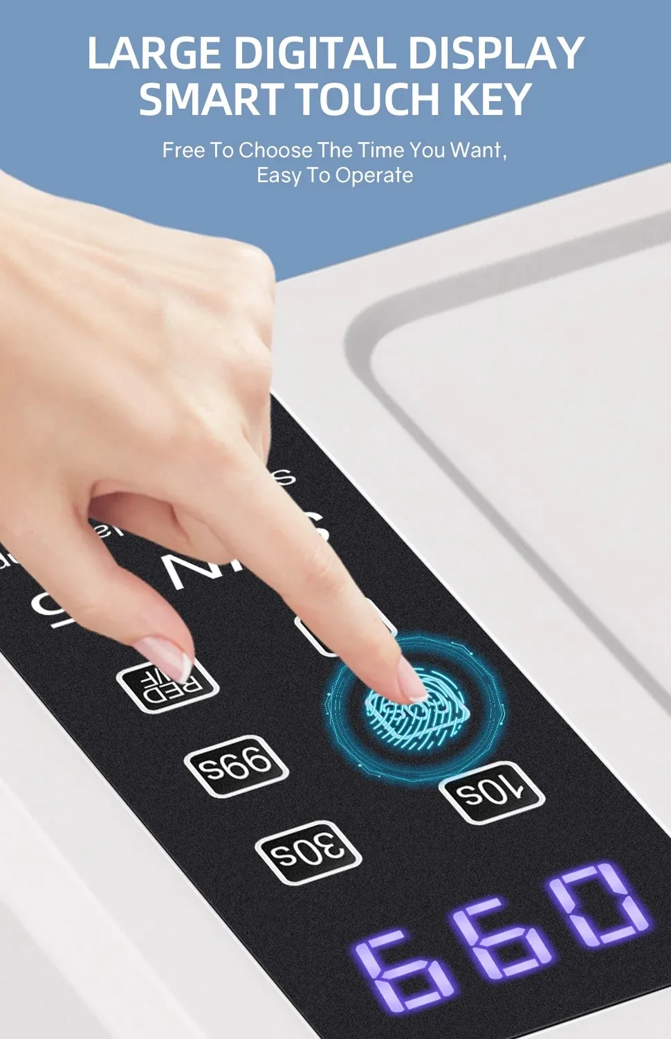 480W Nageldroger 140LEDS Nagellamp Voor het uitharden van alle gelnagellak Bewegingsdetectie-manicurelamp met grote ruimte Salon ook