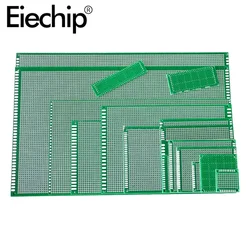 Placa de prototipo PCB de un solo lado, placa de circuito impreso Universal Diy, placa de Protoboard de cobre, 2x8, 3x7, 4x6, 5x7, 6x8, 7x9cm