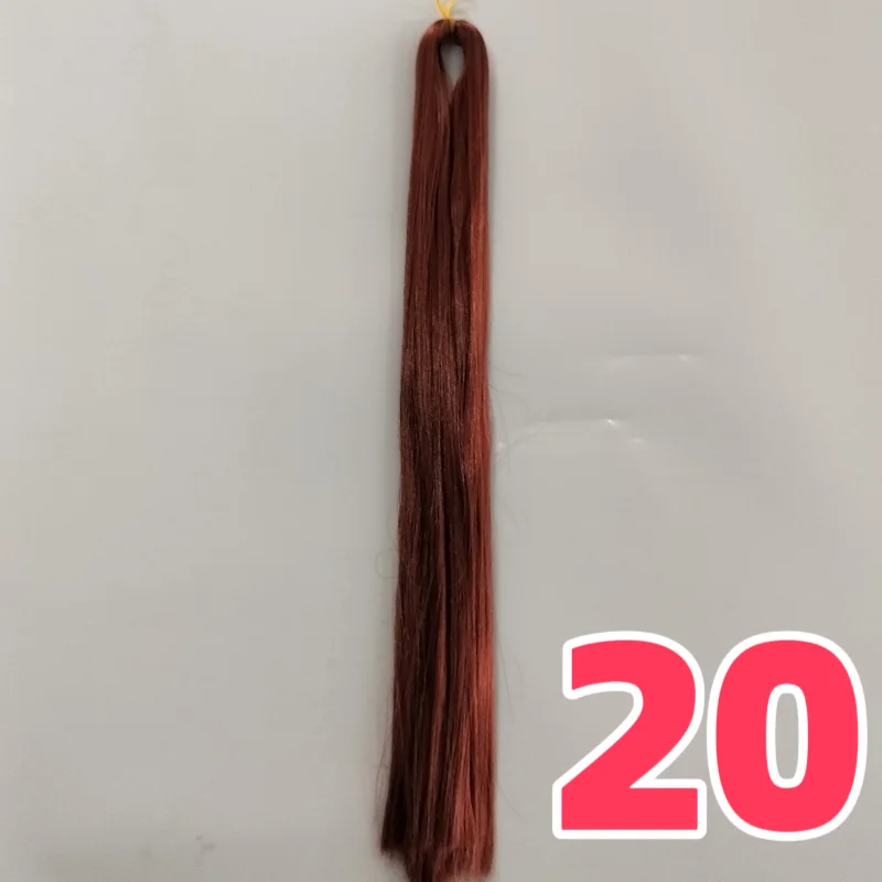Bjd-Puppe, 80 cm, Haar, rohe Synthese, Milchseide, Anti-Mohair-Perücke, gefälschter Handhaken, Transplantationsmaterial, weiche Puppenperücken