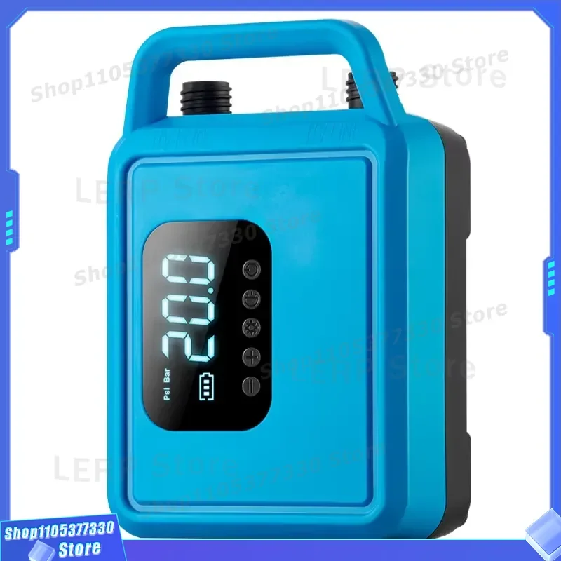 Portable Electric Air Pump for Outdoor Camping SUP Inflatable Boat Rubber Raft Skateboard with Car Adapter Function High