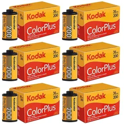 Kodak Film Photo Paper ColorPlus 200 36 Exposure35mm 1-5 Rolls New Films of Kodak Photo Paper Camera(Expiration Date: 2025)