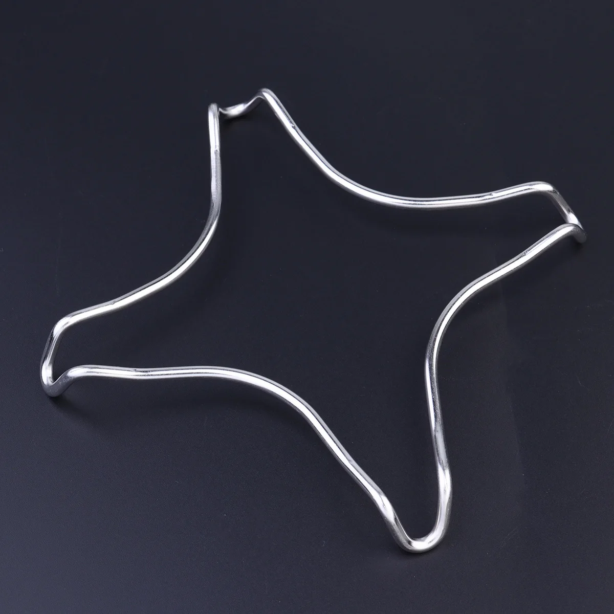 

Gas Stove Rack Kitchen Supplies Small Pan Support Stand Oil Resistant Easy Clean Anti Skid No Rust Practical Design