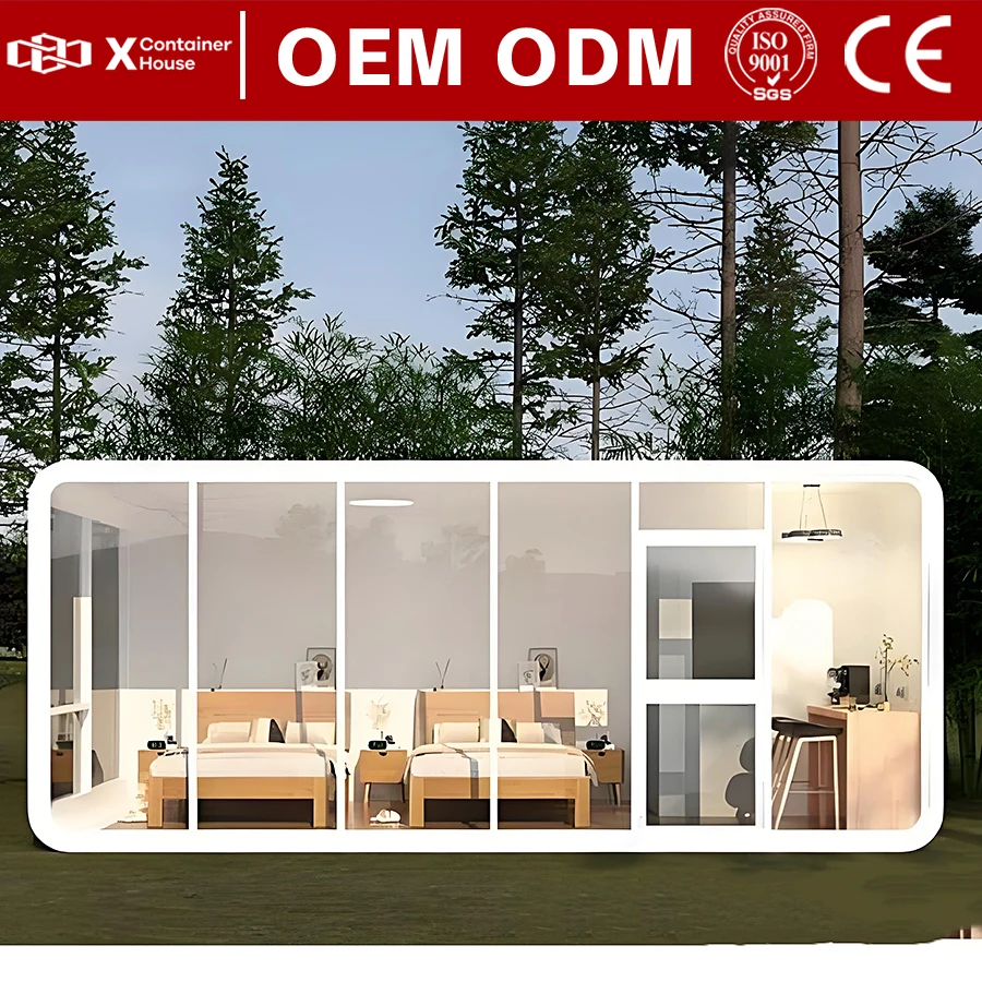 Sea Container House Prefabricated Casas Capsule Houses Armable House to Live Cheap Apple Capsule Home Modular Houses Containers