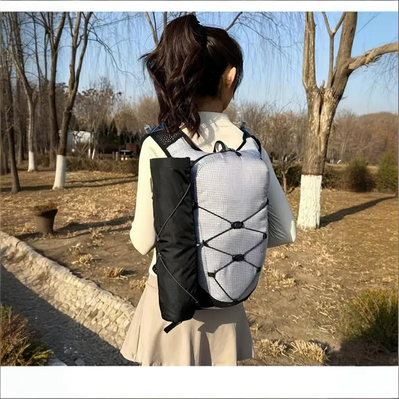 1PC Outdoor Hiking Cane Storage Bag Off-road Backpack Horizontal Style and S Hook Type Hiking Equipment Cane Bag